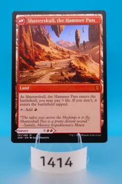 MTG Shatterskull Smashing Zendikar Rising Regular #161 - Image 2