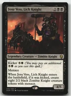 Josu Vess, Lich Knight R Dominaria 95 LP - Image 1