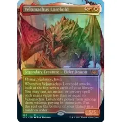 Foil Velomachus Lorehold (borderless) M/NM Magic MTG Strixhaven: School Of Mages - Image 1
