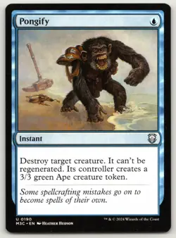 Pongify - Commander Modern Horizons 3 - MTG - Magic - Near Mint - Image 1
