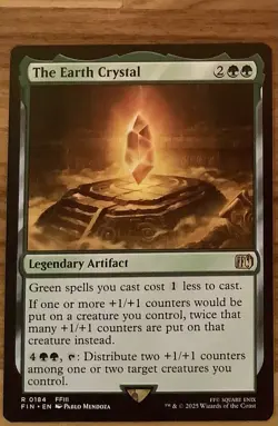 The Earth Crystal - MTG: Final Fantasy - NM/M Pack Fresh!! - Image 1