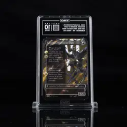 PRISTINE TAG 10 DION, BAHAMUT'S DOMINANT MTG FF #0521 BORDERLESS SURGE FOIL - Image 2