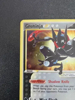 Pokemon TCG Greninja Star Celebrations Sword And Shield Promo SWSH144 LP - Image 2
