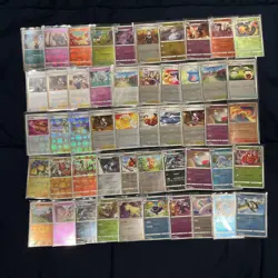 Pokemon TCG Japanese Pokeball Reverse Holo Pattern ASSORTED LOT OF 128 ALL NM - Image 2