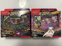 Pokemon TCG Mega Battle Decks (Mega Gengar and Mega Diancie) Lot of 2 New Sealed - Image 1