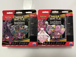 Pokemon TCG Mega Battle Decks (Mega Gengar and Mega Diancie) Lot of 2 New Sealed - Image 2
