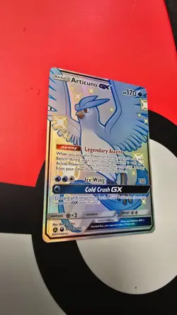 Pokemon TCG Articuno GX SV54/SV94 Hidden Fates: Shiny Vault Full Art Holo NM - Image 4