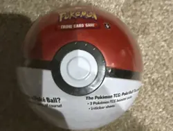 Pokemon TCG PokeBall Tin - Standard Ball H24 - Sealed New 3 Booster Packs & Coin - Image 1