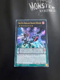 YUGIOH ODD-EYES REBELLION DRAGON OVERLORD ULTRA RARE GFP2-EN004 1ST EDITION - Image 1