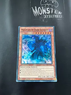 YUGIOH MAGICIAN OF DARK ILLUSION SUPER RARE TDIL-EN017 1ST EDITION - Image 1