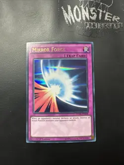 YUGIOH MIRROR FORCE ULTRA RARE DUSA-EN048 1ST EDITION - Image 1