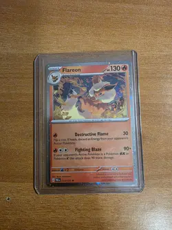 Flareon 013/131 Cosco Promo Cosmos Holo Prismatic Evolutions Pokemon Card - Image 1