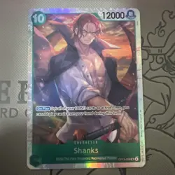 Shanks SR OP13-028 ENGLISH ONE PIECE Card Carrying On His Will - Image 1