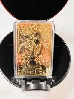 VTG '99 23K Gold MIB Charizard #06 Pokemon trading card Burger King LMTD ED COA - Image 5