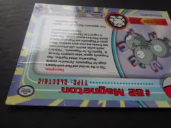 2000 Topps Pokemon Chrome #82 Magneton Series 2 Trading Cards *CREASE* - Image 4