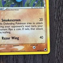 Seadra (Delta Species) 22/101 Dragon Frontiers Regular Rare MP Pokemon Card TCG - Image 5