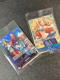 ONE PIECE Card Game 2 pack Promo Shanks & Nami Sealed New - Image 5