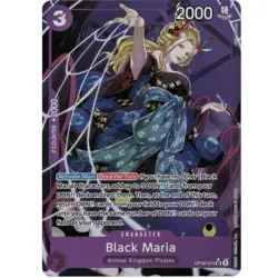 Black Maria OP08-074 SR Foil One Piece card tcg ENG Alternate Art - Image 1