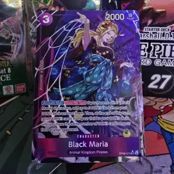 Black Maria OP08-074 SR Foil One Piece card tcg ENG Alternate Art - Image 2
