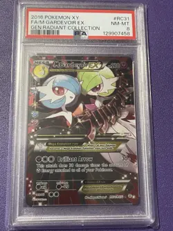M Gardevoir EX Full Art Holo Card RC31-32 Generations: Radiant Collection PSA 8 - Image 1