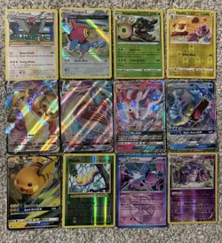 Pokemon TCG Lot of 12 Collectible Cards - Image 1