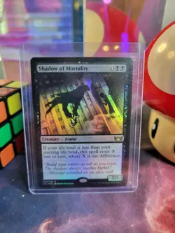 Shadow Of Mortality Magic The Gathering Streets Of New Capenna Foil Rare LP - Image 1