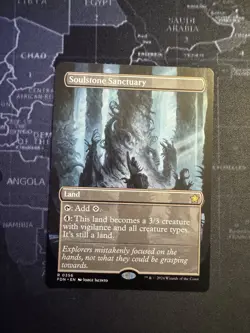 MTG Soulstone Sanctuary (Borderless) - Foundations (FDN) NM - Image 1