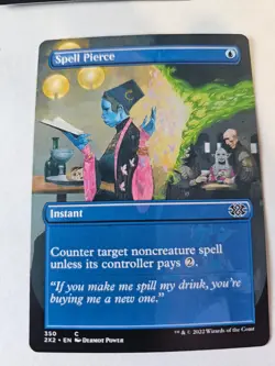 MTG - Spell Pierce Borderless- Double Masters 2022 - Image 1