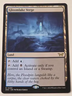 MTG - Gloomlake Verge - Duskmourn: House of Horror - Image 1