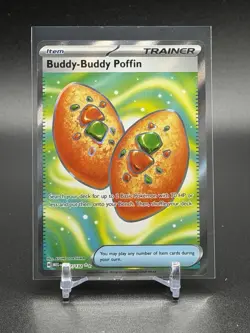 Buddy-Buddy Puffin 167/132 Mega Evolution Full Art Trainer Pokemon TCG - Image 1
