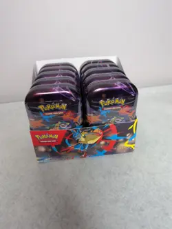Pokemon TCG: Mega Evolution Heroes Mini Tins - Lot of 10x Sealed - Image 2