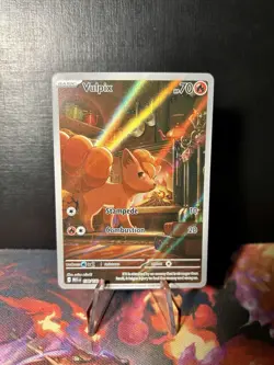 Vulpix 138/132 - Full Art Holo - NM/M - Me01 Mega Evolution - Pokemon TCG - Image 1