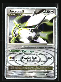 Pokemon ARCEUS LV.X 96/99 Holo Ultra Rare (2009 Arceus Expansion) LP/Light Play - Image 1
