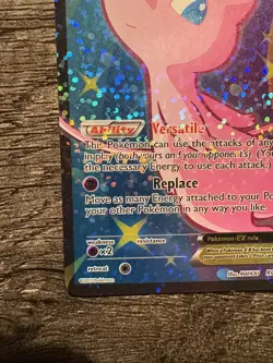 Mew EX (Full Art) RC24/RC25 Legendary Treasures: Radiant Collection Pokemon NM - Image 2