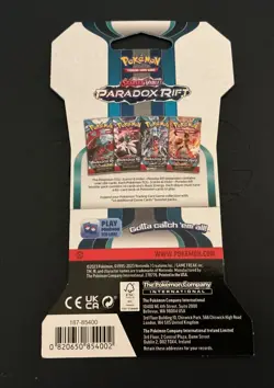 Pokemon TCG: Scarlet and Violet Paradox Rift x1 Booster Pack Sealed - Image 2