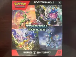 Pokemon TCG Scarlet & Violet Temporal Forces Booster Bundle (Factory Sealed) - Image 1