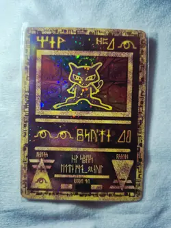 Ancient Mew Exclusive Holo Authentic Pokemon The Movie Promo NM + Ticket Stub - Image 3