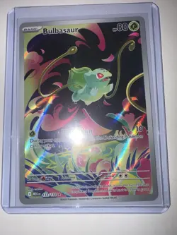 🔥 👀 Pokemon Bulbasaur 133/132 Mega Evolution English NM PSA 10 contender 🔥 - Image 1