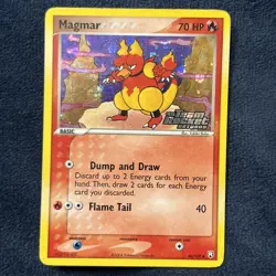 Magmar 44/109 Team Rocket Returns Holo Stamped Vintage Pokemon TCG - Image 1