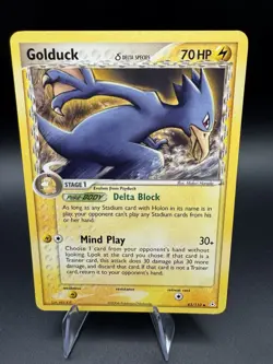 Pokemon Golduck (Delta Species) EX Holon Phantoms 43/110 Vintage 2006 - LP / NM - Image 1