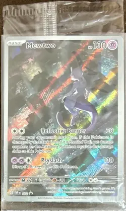 Pokemon TCG 151 UPC Promo Set Mew 053, Mewtwo 052, Metal Mew 205 New Sealed - Image 5
