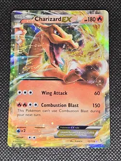 Charizard EX Holo 12/106 XY Flashfire Near Mint Pokemon - Image 1