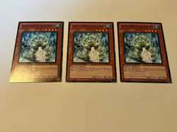 3X Numbing Grub in the Ice Barrier - GLD3-EN031 - Yugioh Yu Gi Oh! 3 Playset - Image 1