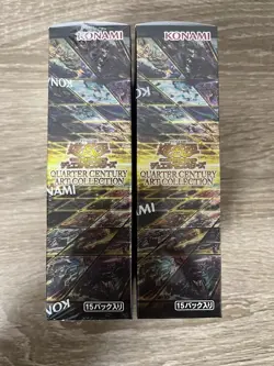 2 BOX Yugioh OCG Duel Monsters 25th QUARTER CENTURY ART COLLECTION Box Japanese - Image 2