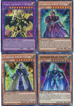 Yugioh Timaeus the Knight of Destiny Set 1st Ed Critias Hermos - Free Holo Card - Image 1