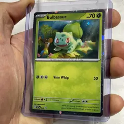 Bulbasaur SVP EN 046 - 151 Black Star Promo - Cosmos Holo Pokemon Card NM/MT TCG - Image 2