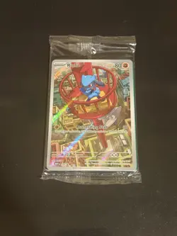 Pokemon Mega Evolution ETB Promo Cards Alakazam & Riolu Factory Sealed - Image 2