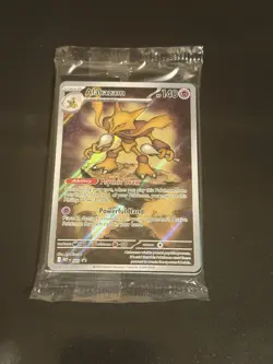 Pokemon Mega Evolution ETB Promo Cards Alakazam & Riolu Factory Sealed - Image 3