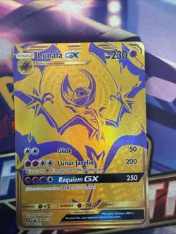 Pokemon TCG Lunala GX SM103a Promo Holo Card - Image 1