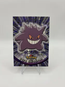 Gengar #94 Blue Logo Topps Non Holo TV Animation Pokemon Card - Image 1
